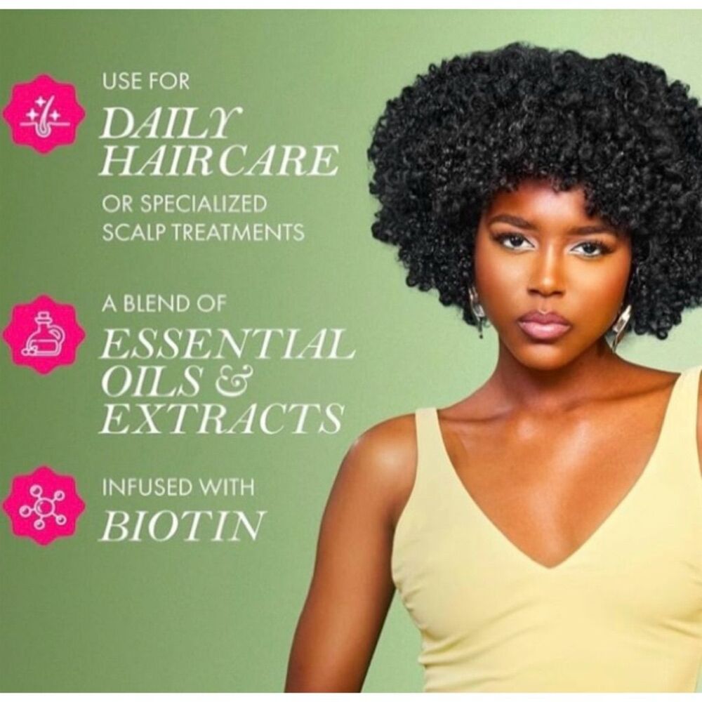 Mielle Rosemary Mint Scalp & Hair Strengthening Oil 3-Pack 2 fl oz Each - Picture 8 of 9